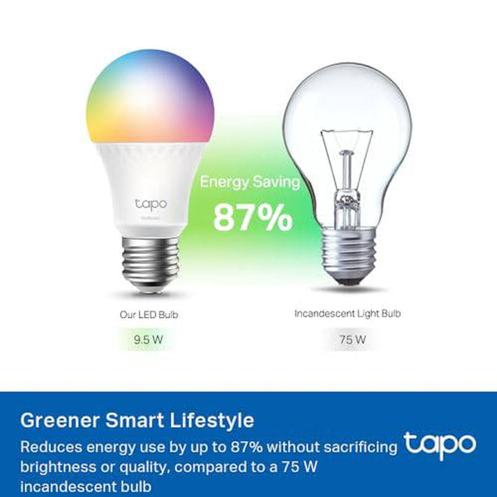 Tapo RGB Smart Bulbs 4-Pack - DOKUTRONIX