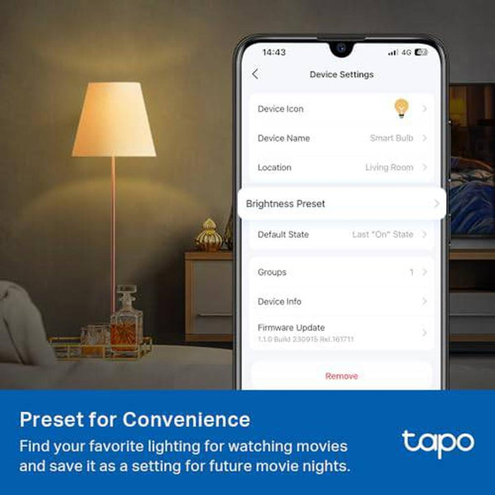 Tapo RGB Smart Bulbs 4-Pack - DOKUTRONIX