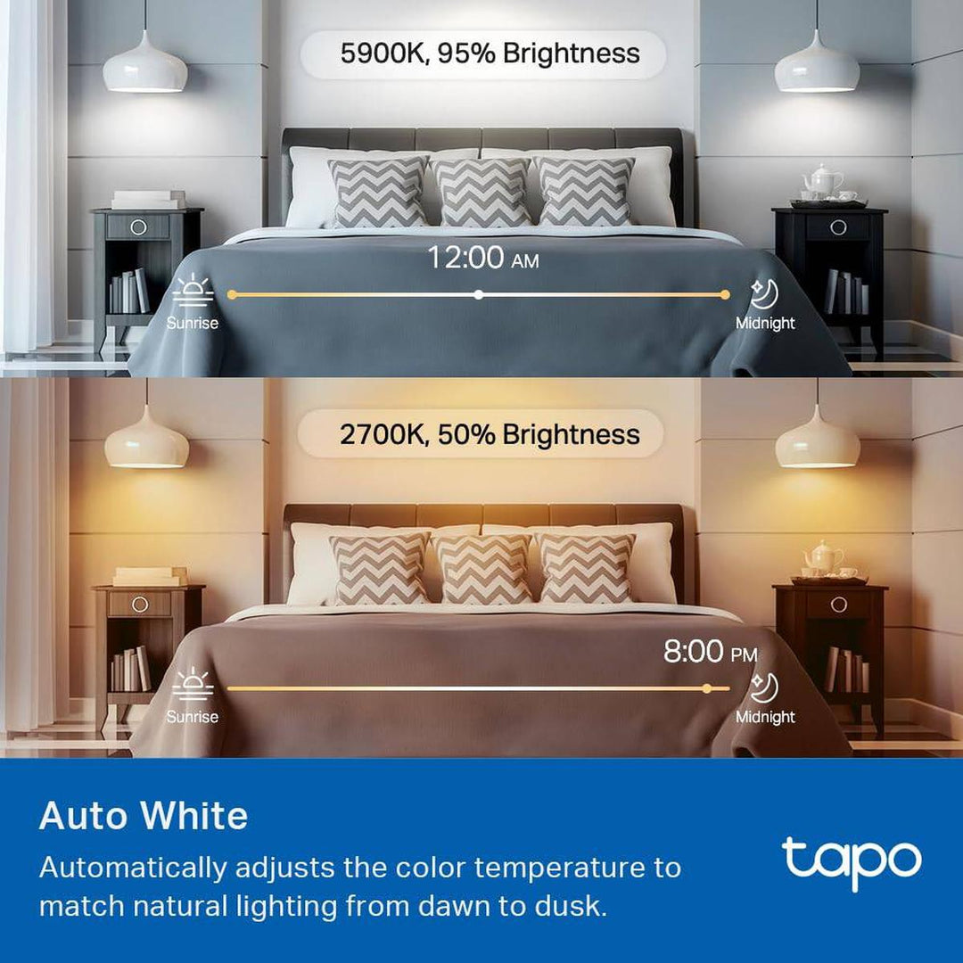 Tapo RGB Smart Bulbs 4-Pack - DOKUTRONIX