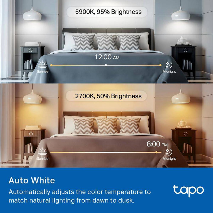 Tapo RGB Smart Bulbs 4-Pack - DOKUTRONIX