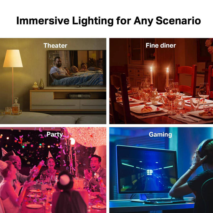 Tapo RGB Smart Bulbs 4-Pack - DOKUTRONIX