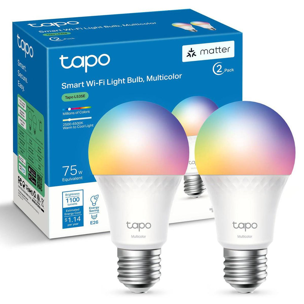 Tapo RGB Smart Bulbs 4-Pack - DOKUTRONIX