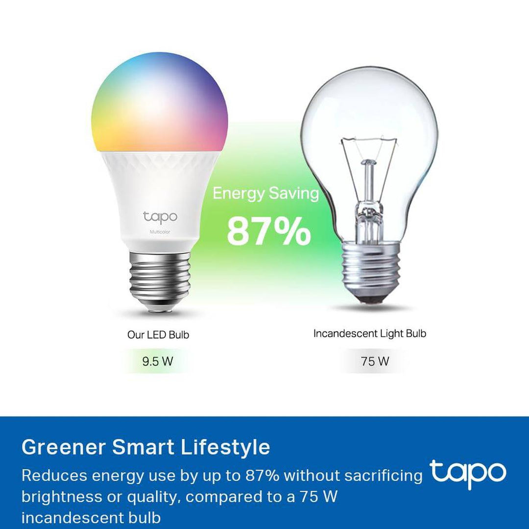 Tapo RGB Smart Bulbs 4-Pack - DOKUTRONIX