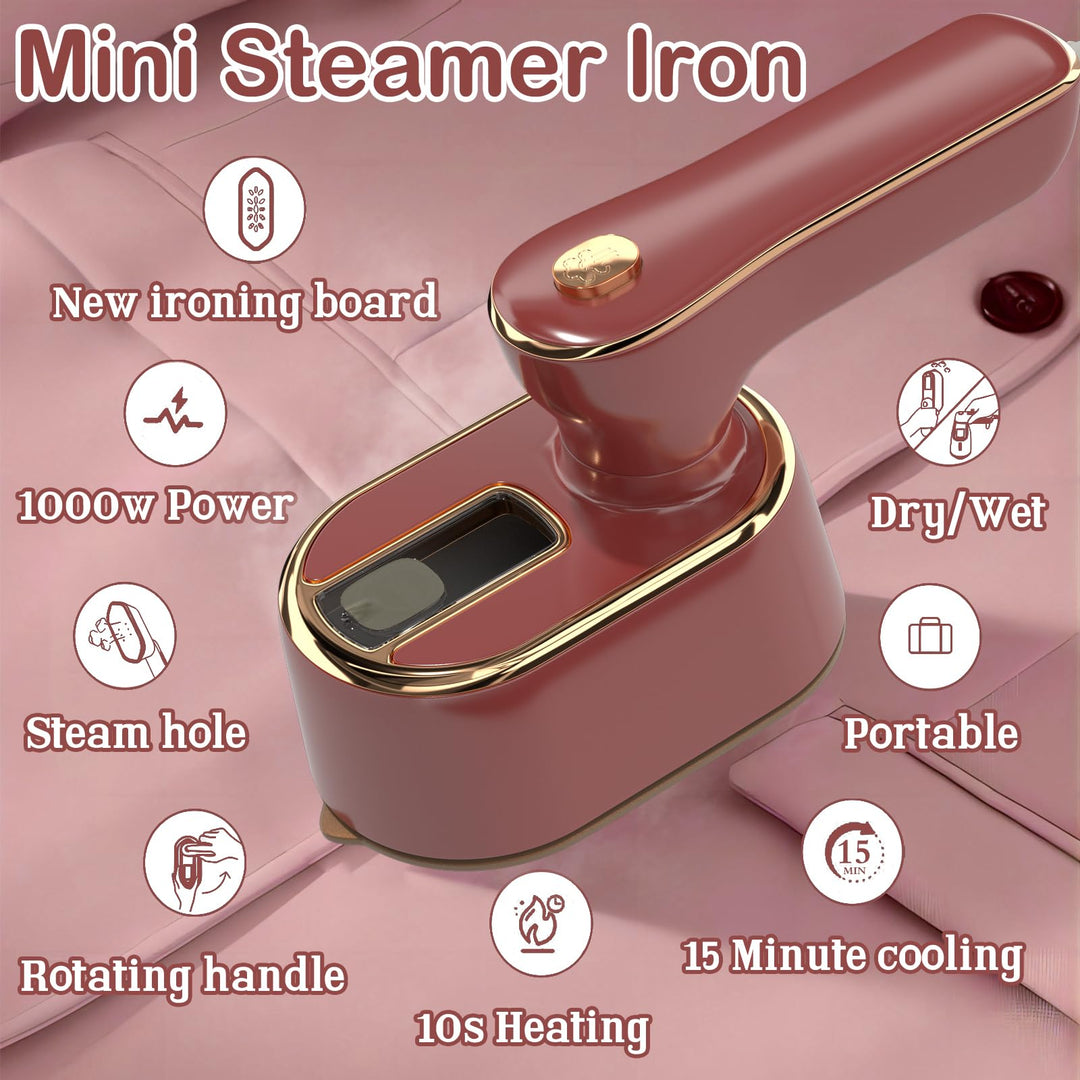 Mini SteamPro - Portable Travel Iron - DOKUTRONIX