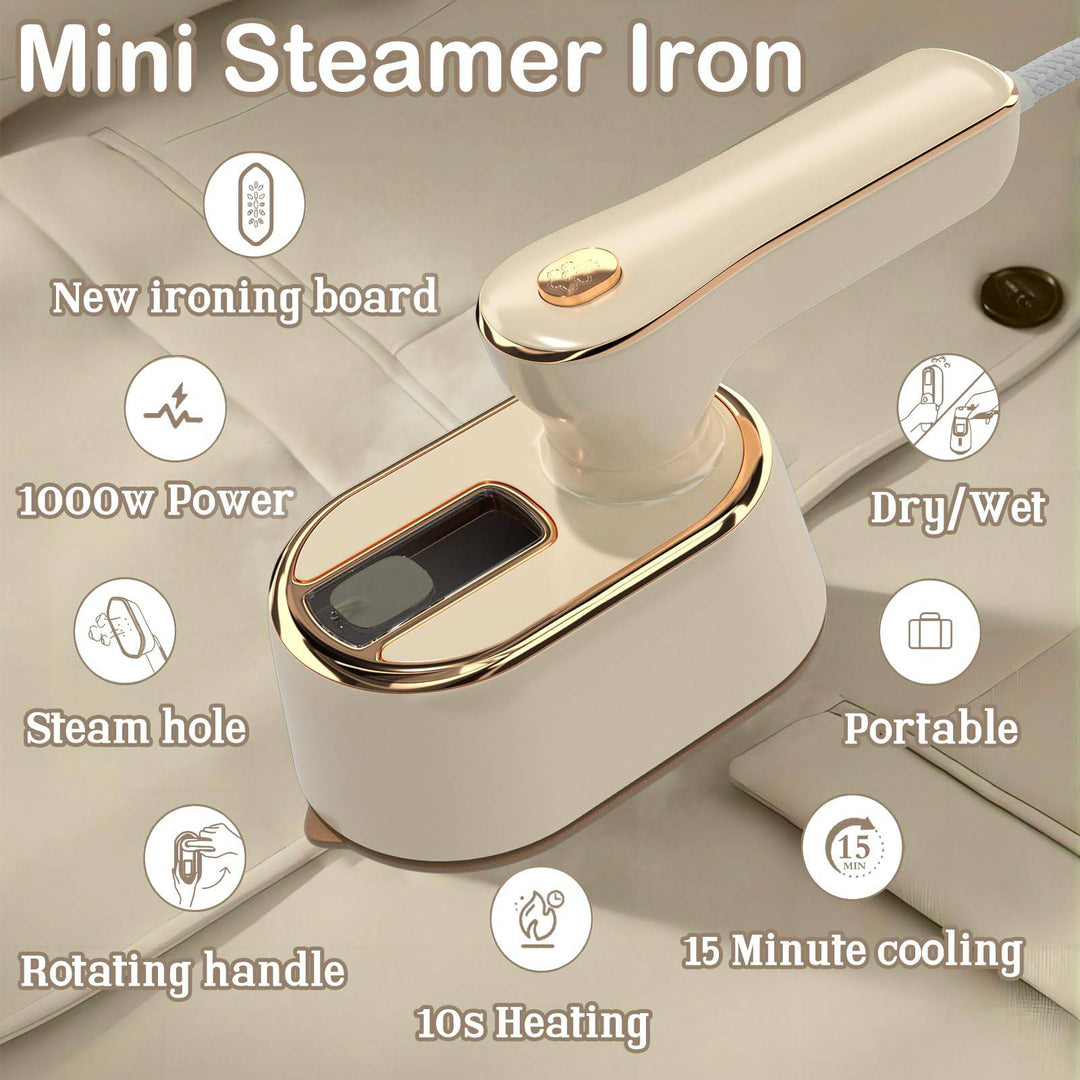 Mini SteamPro - Portable Travel Iron - DOKUTRONIX