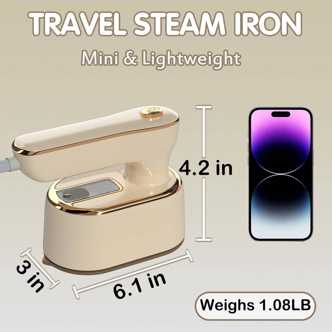 Mini SteamPro - Portable Travel Iron - DOKUTRONIX