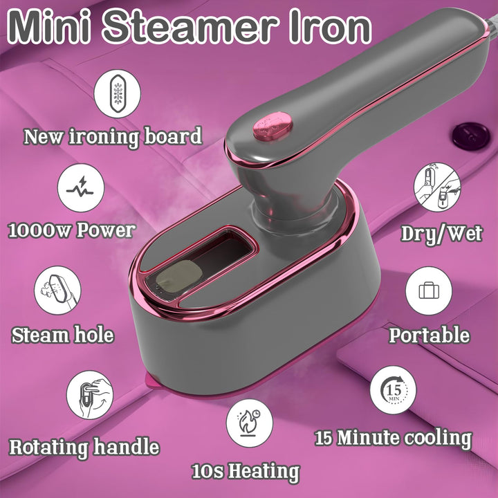 Mini SteamPro - Portable Travel Iron - DOKUTRONIX