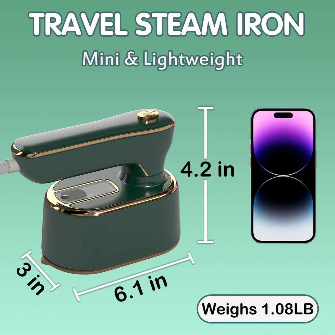 Mini SteamPro - Portable Travel Iron - DOKUTRONIX
