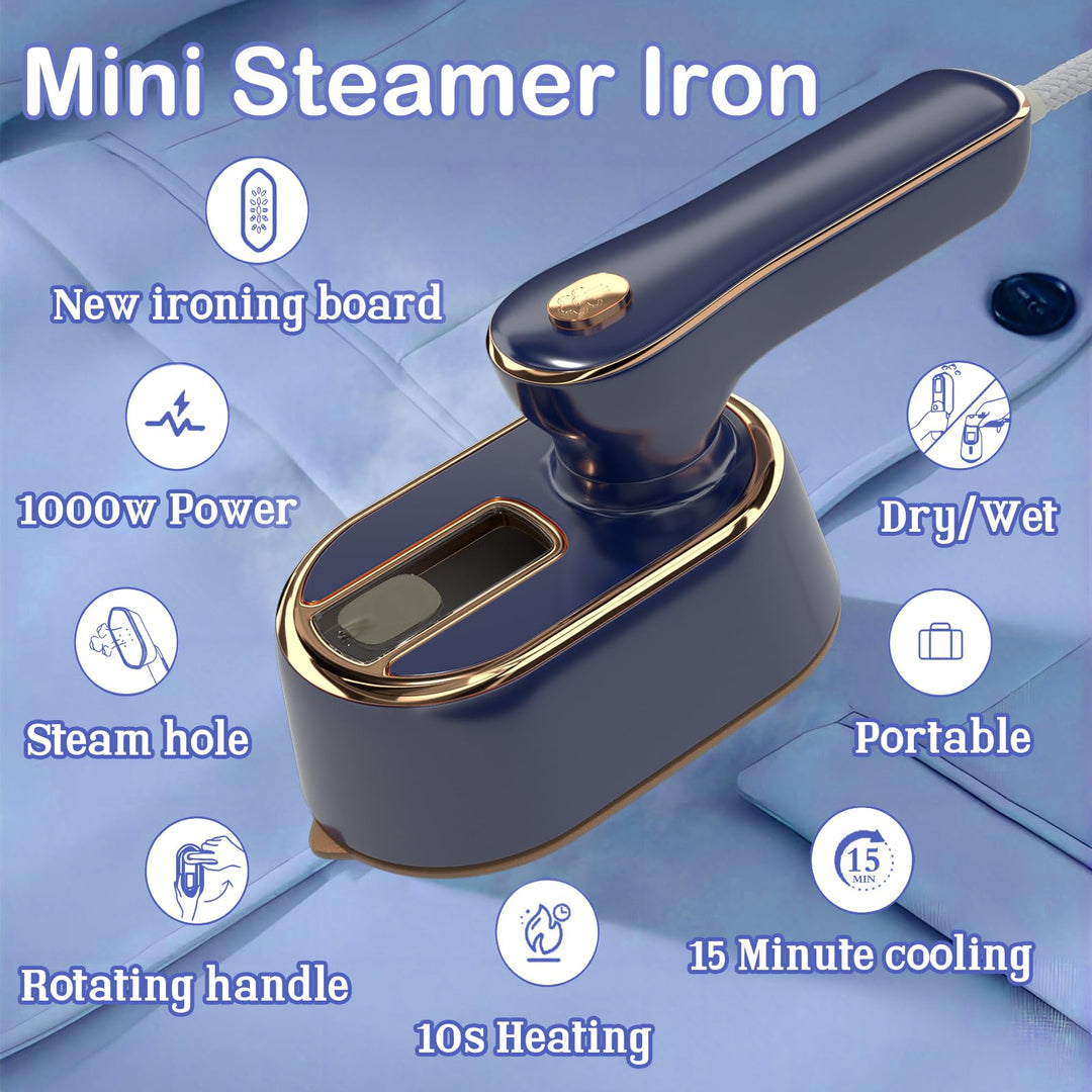 Mini SteamPro - Portable Travel Iron - DOKUTRONIX