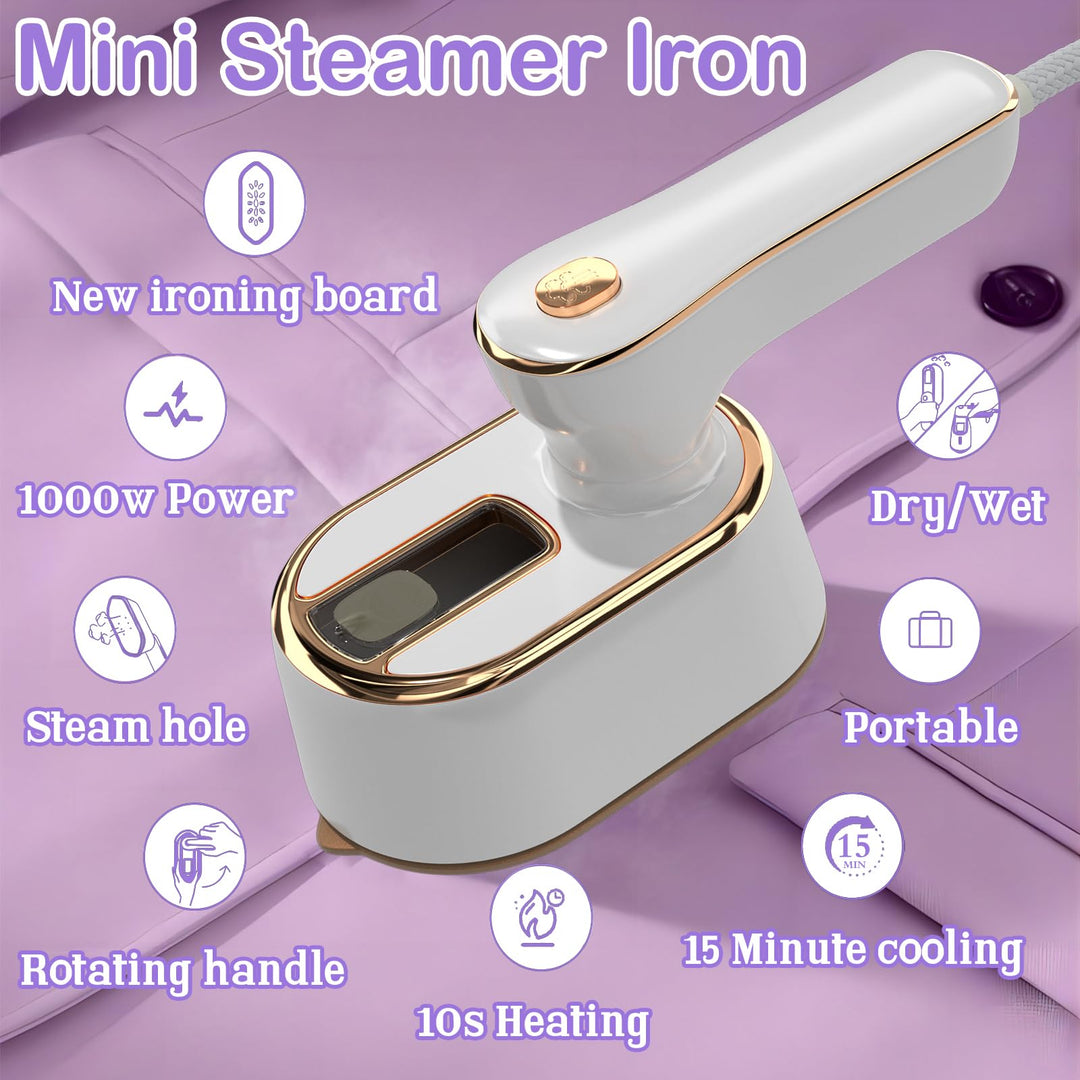 Mini SteamPro - Portable Travel Iron - DOKUTRONIX
