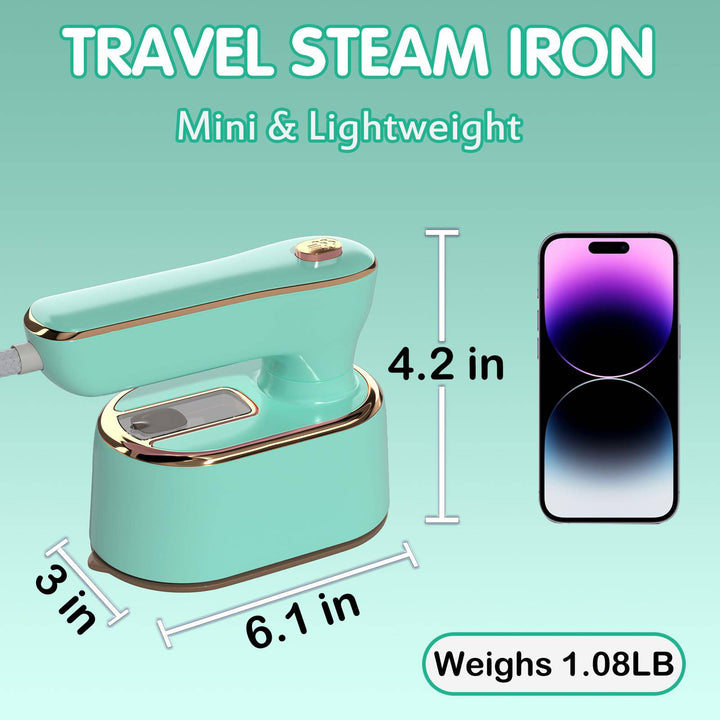 Mini SteamPro - Portable Travel Iron - DOKUTRONIX