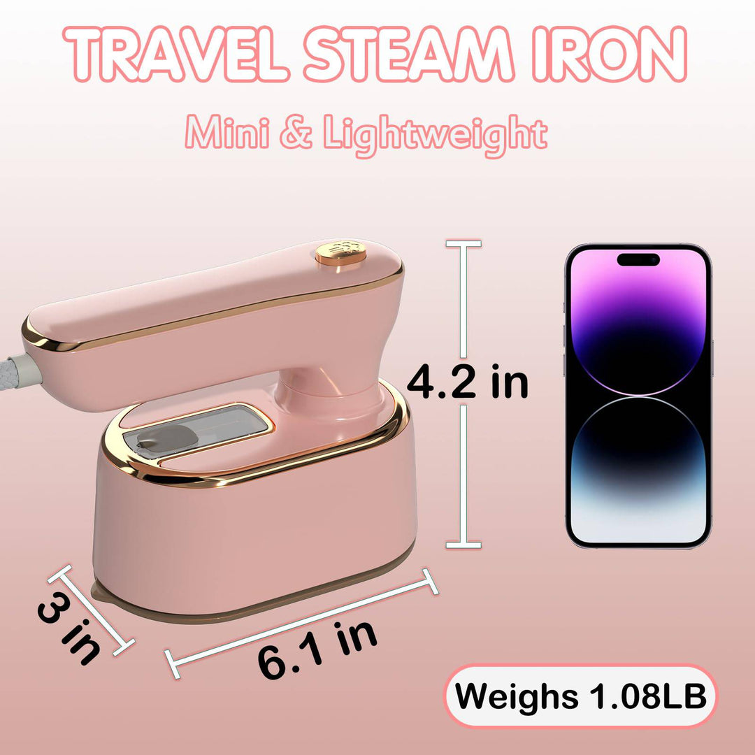 Mini SteamPro - Portable Travel Iron - DOKUTRONIX