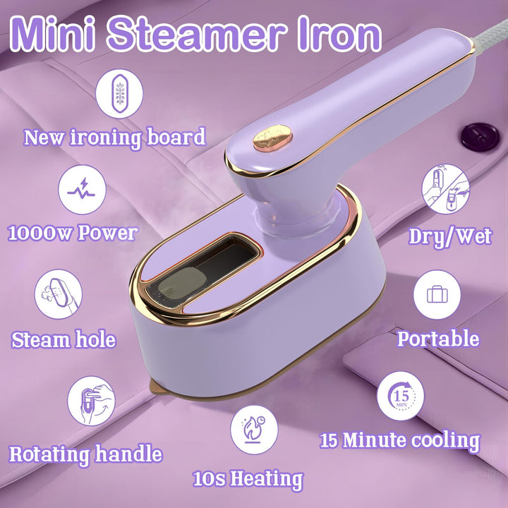 Mini SteamPro - Portable Travel Iron - DOKUTRONIX
