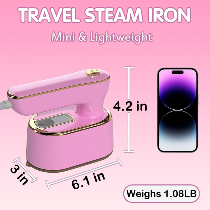 Mini SteamPro - Portable Travel Iron - DOKUTRONIX