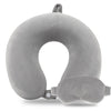 TravelEase Memory Foam Pillow Set - Grey
