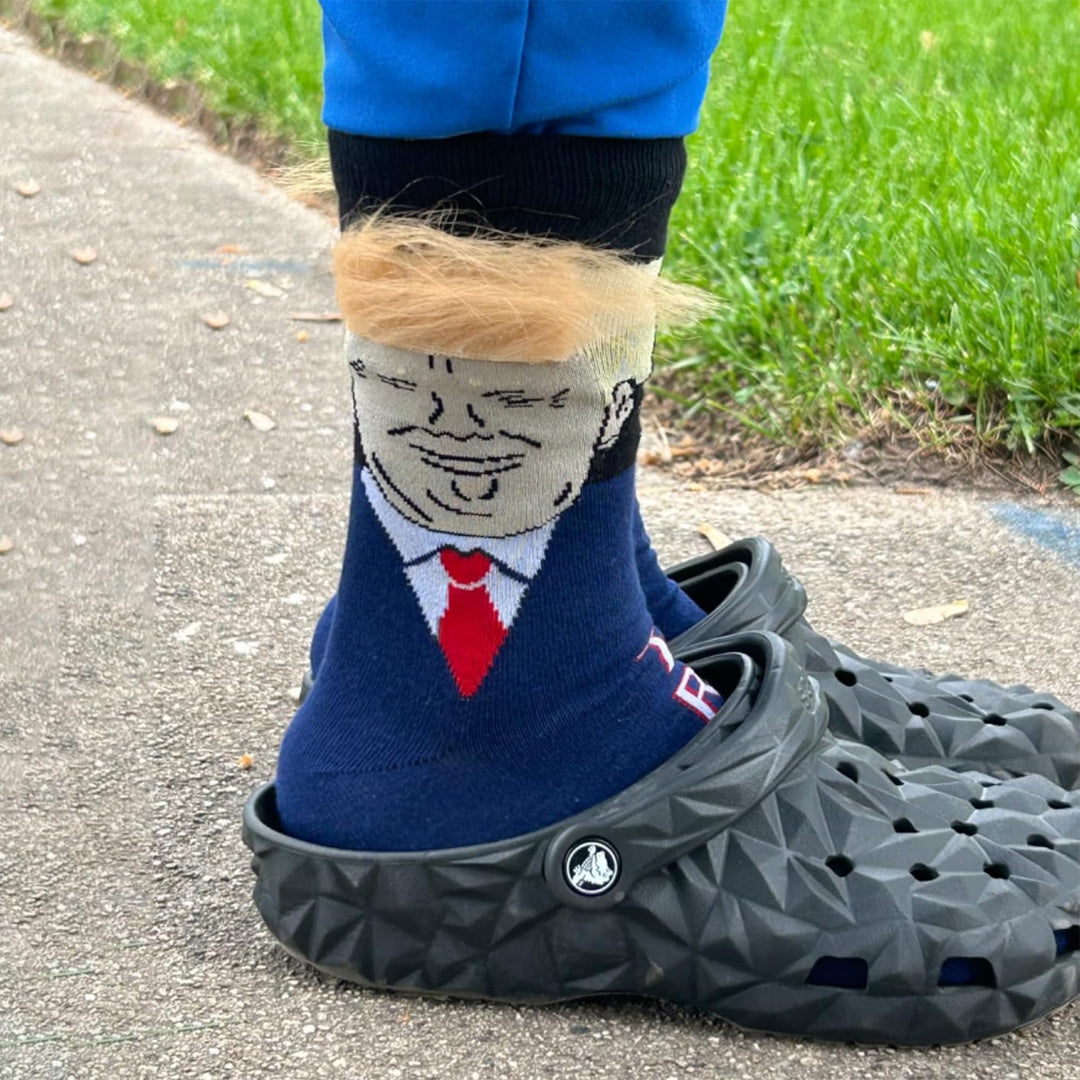 Trump & Socks: Presidential Humor for Your Feet! - DOKUTRONIX