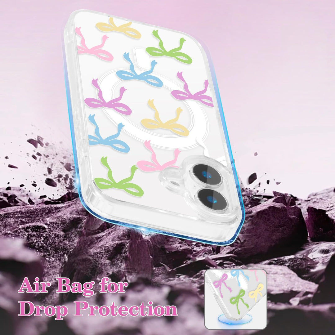 Spring Chic MagSafe iPhone 16 Bow Case - DOKUTRONIX