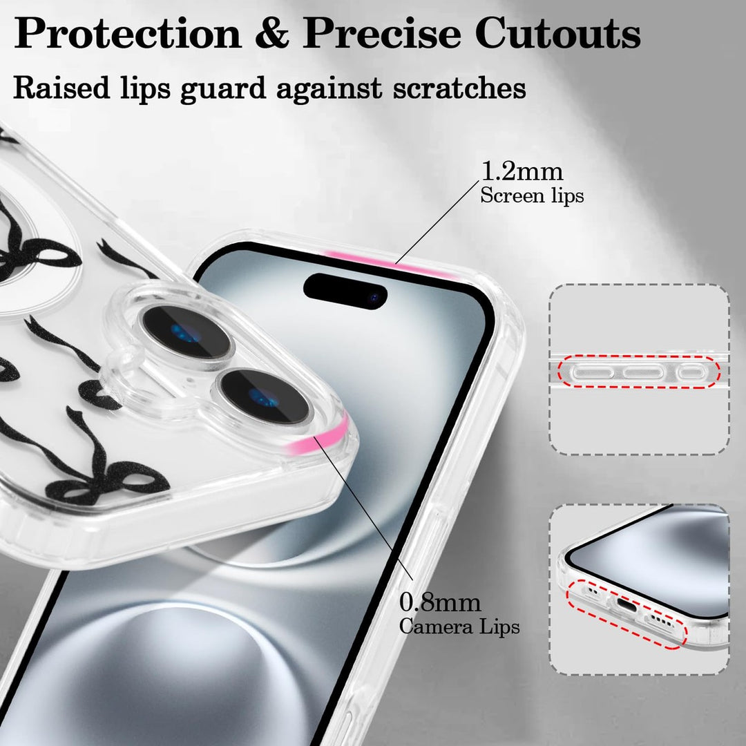 Magnetic Ribbon iPhone 16 Case - Slim & Shockproof - DOKUTRONIX