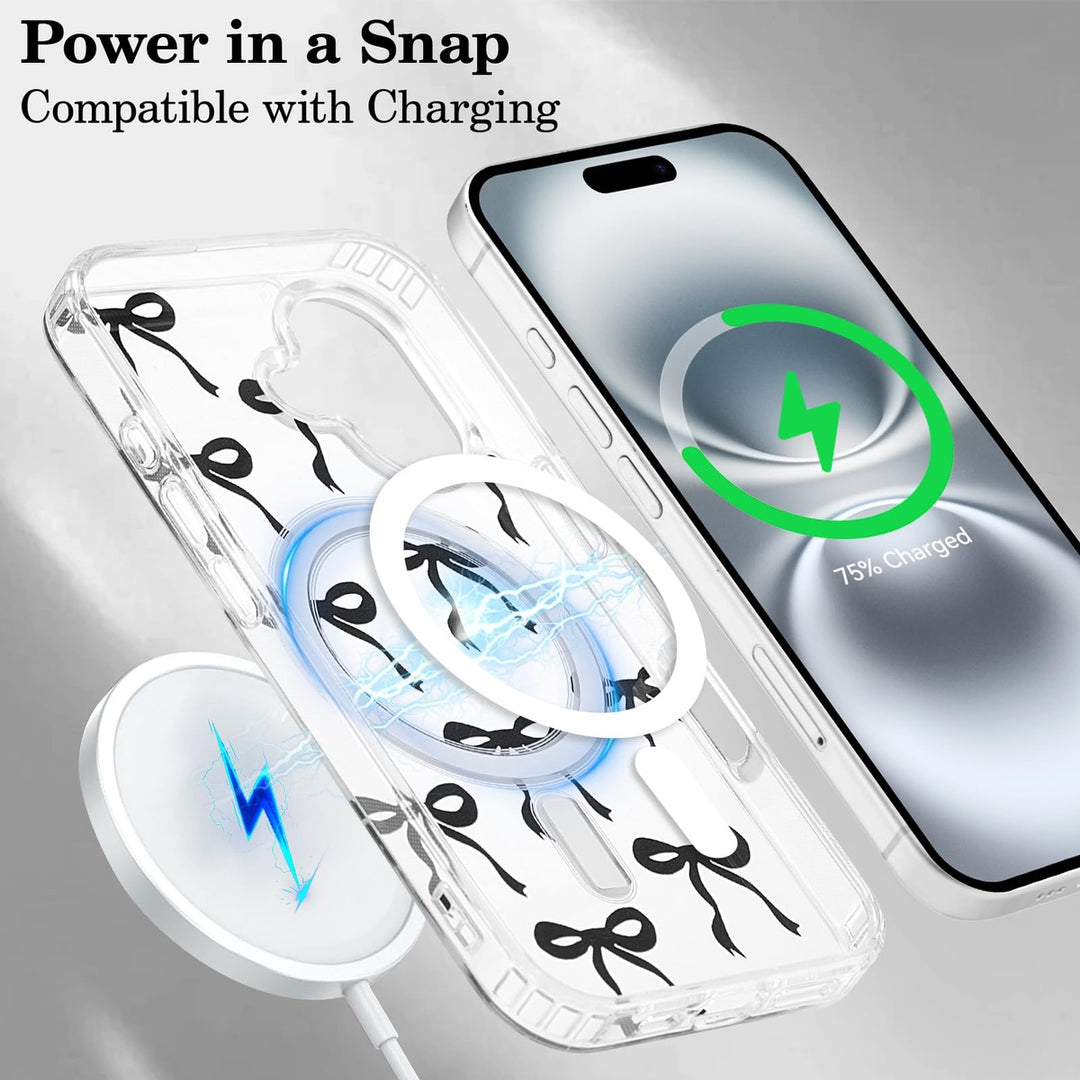 Magnetic Ribbon iPhone 16 Case - Slim & Shockproof - DOKUTRONIX