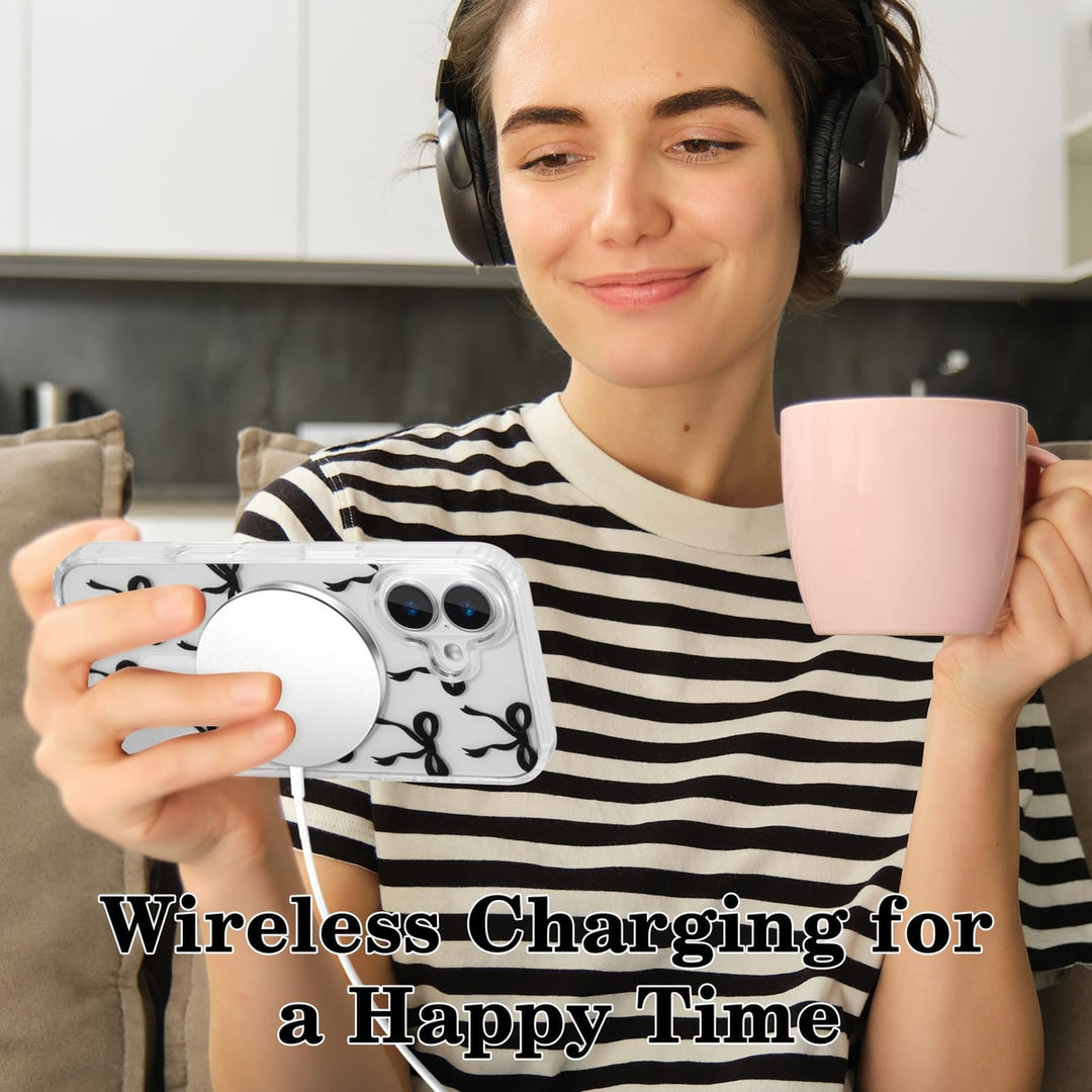 Magnetic Ribbon iPhone 16 Case - Slim & Shockproof - DOKUTRONIX