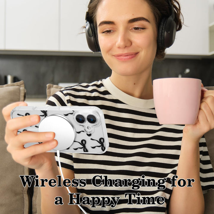 Magnetic Ribbon iPhone 16 Case - Slim & Shockproof - DOKUTRONIX