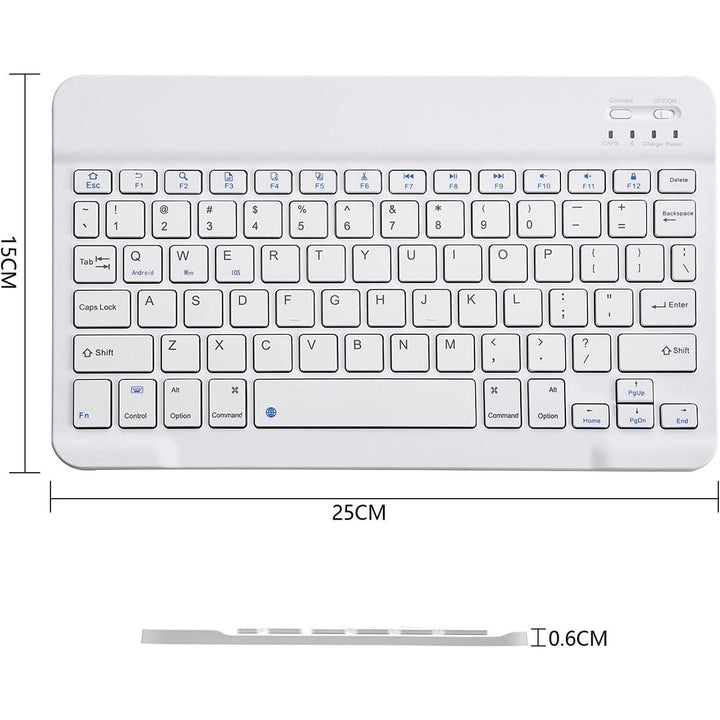 Ultra-Slim Bluetooth Keyboard for iPad & iPhone - DOKUTRONIX