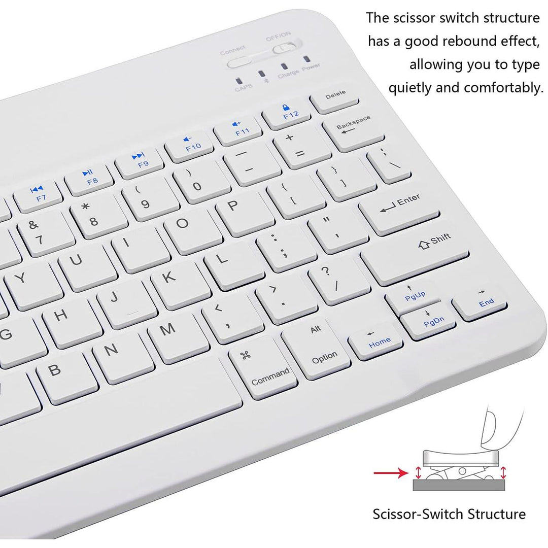 Ultra-Slim Bluetooth Keyboard for iPad & iPhone - DOKUTRONIX