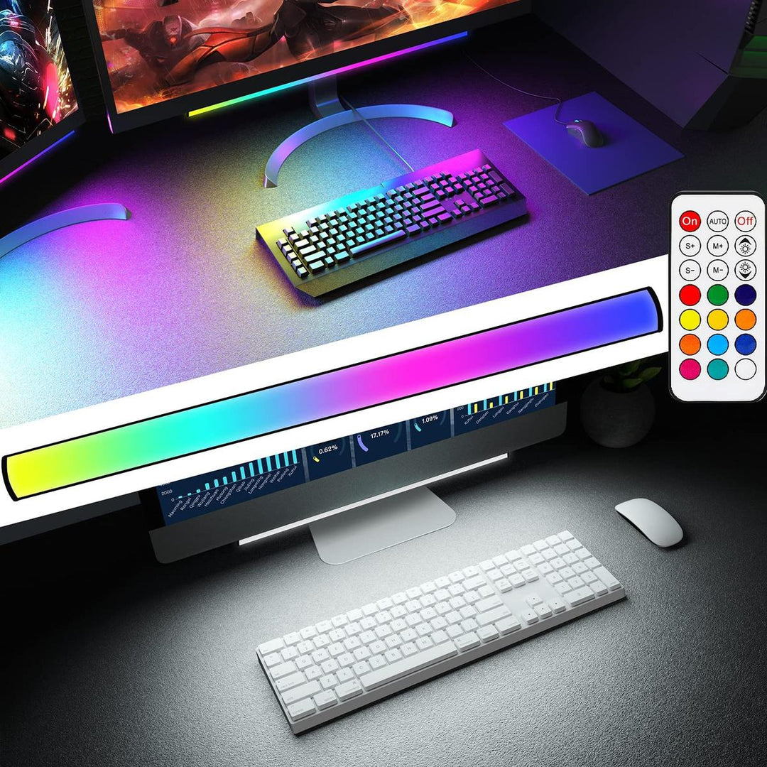 RGB GlowBar Pro - Remote-Controlled Desk Light - DOKUTRONIX