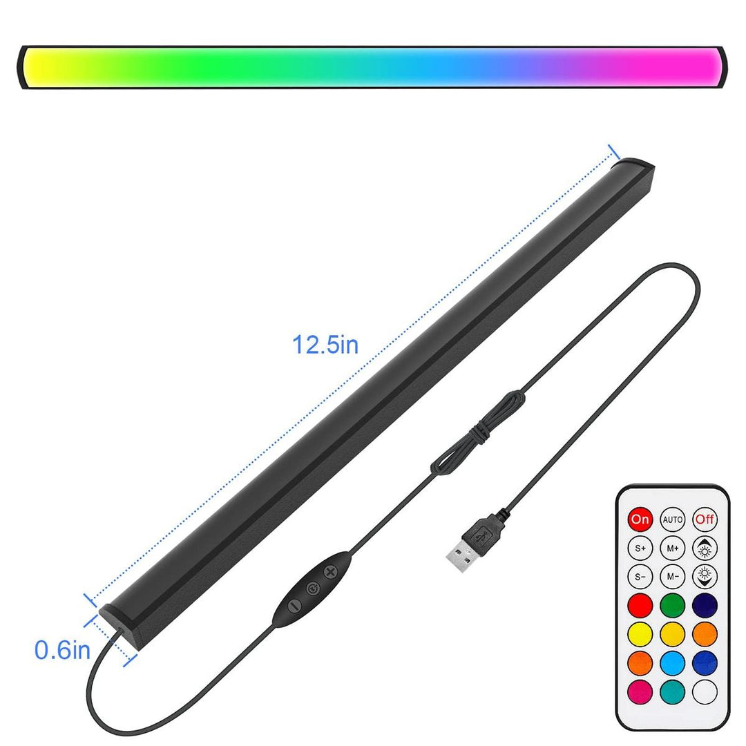RGB GlowBar Pro - Remote-Controlled Desk Light - DOKUTRONIX