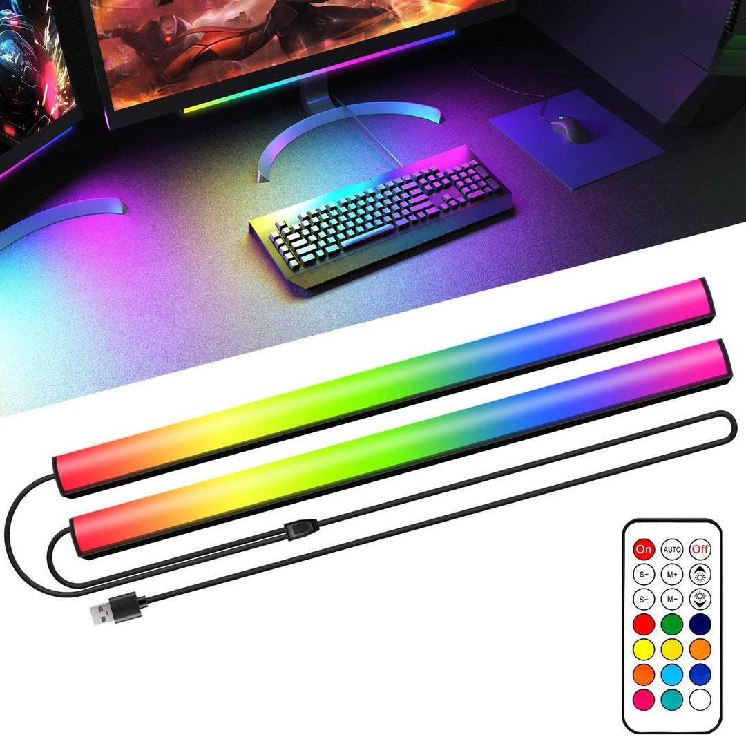 RGB GlowBar Pro - Remote-Controlled Desk Light - DOKUTRONIX