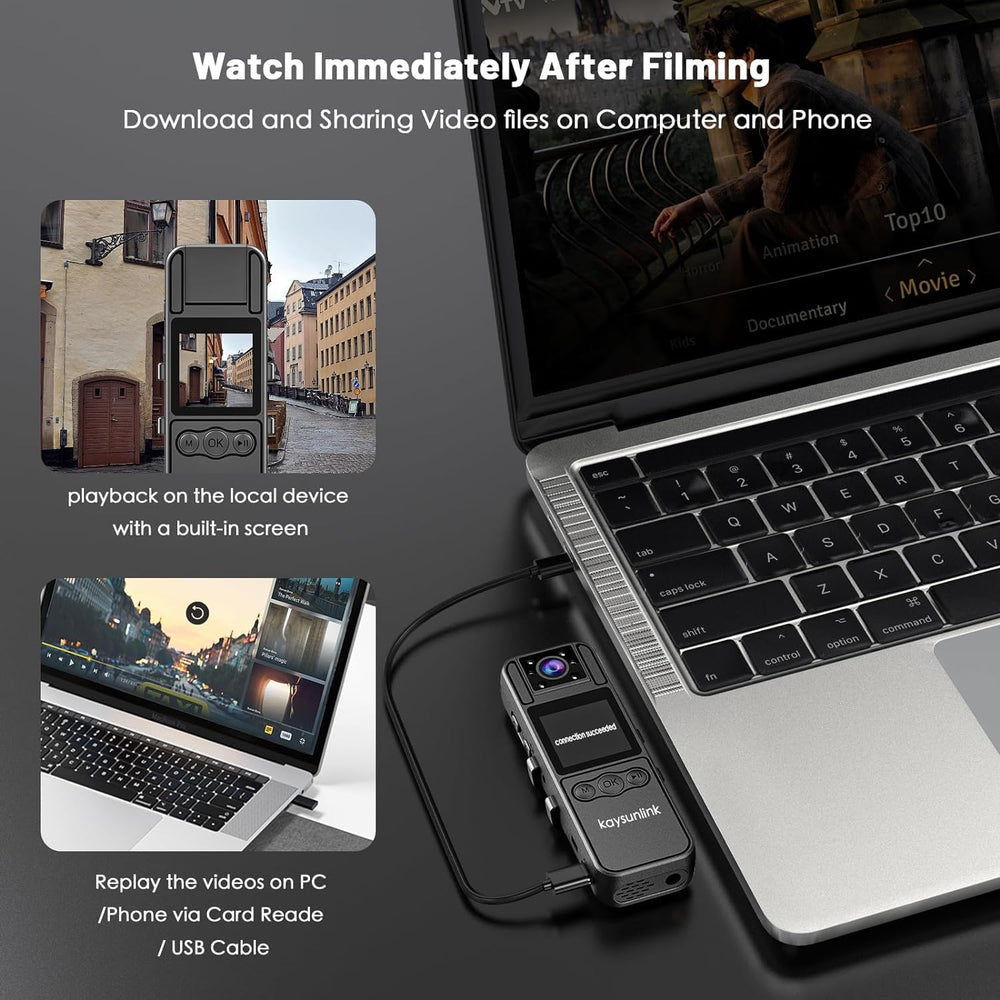 NightVision HD Body Cam - DOKUTRONIX