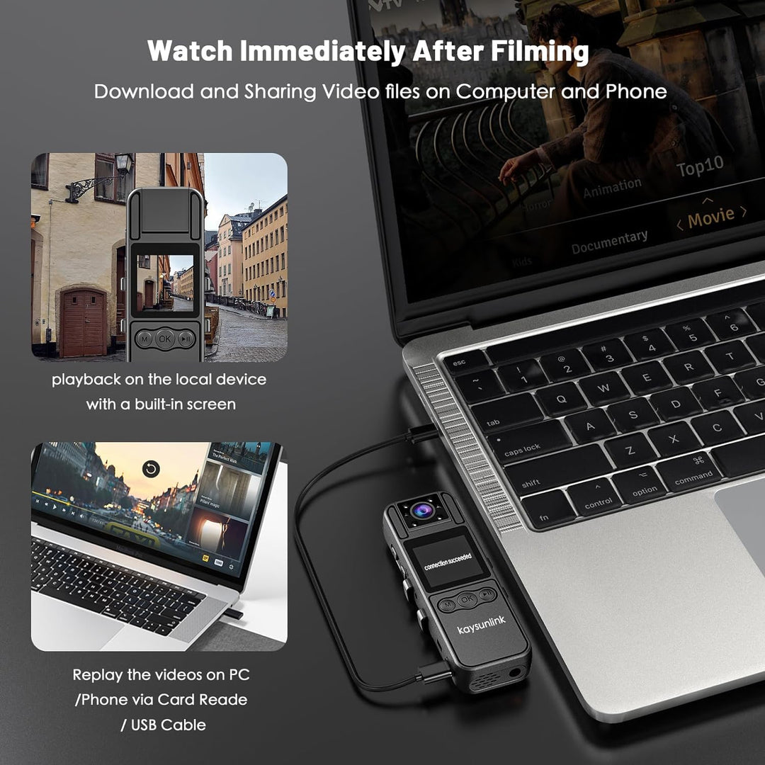 NightVision HD Body Cam - DOKUTRONIX