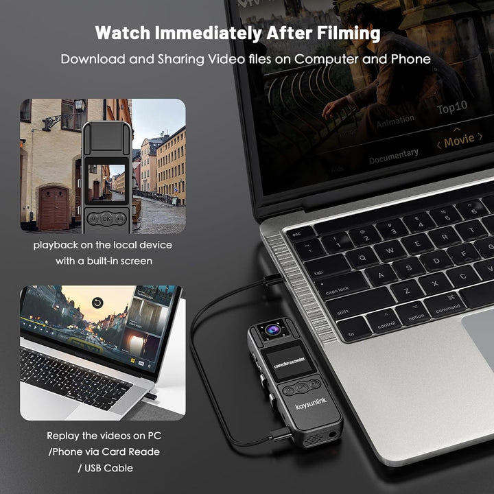 NightVision HD Body Cam - DOKUTRONIX