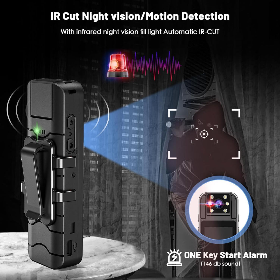 NightVision HD Body Cam - DOKUTRONIX