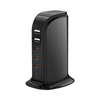 Upoy 5-Port Fast Type C Charger - Black Power Hub