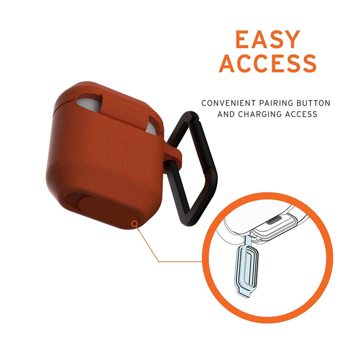 UAG AirPods Case with Carabiner - Mallard - DOKUTRONIX