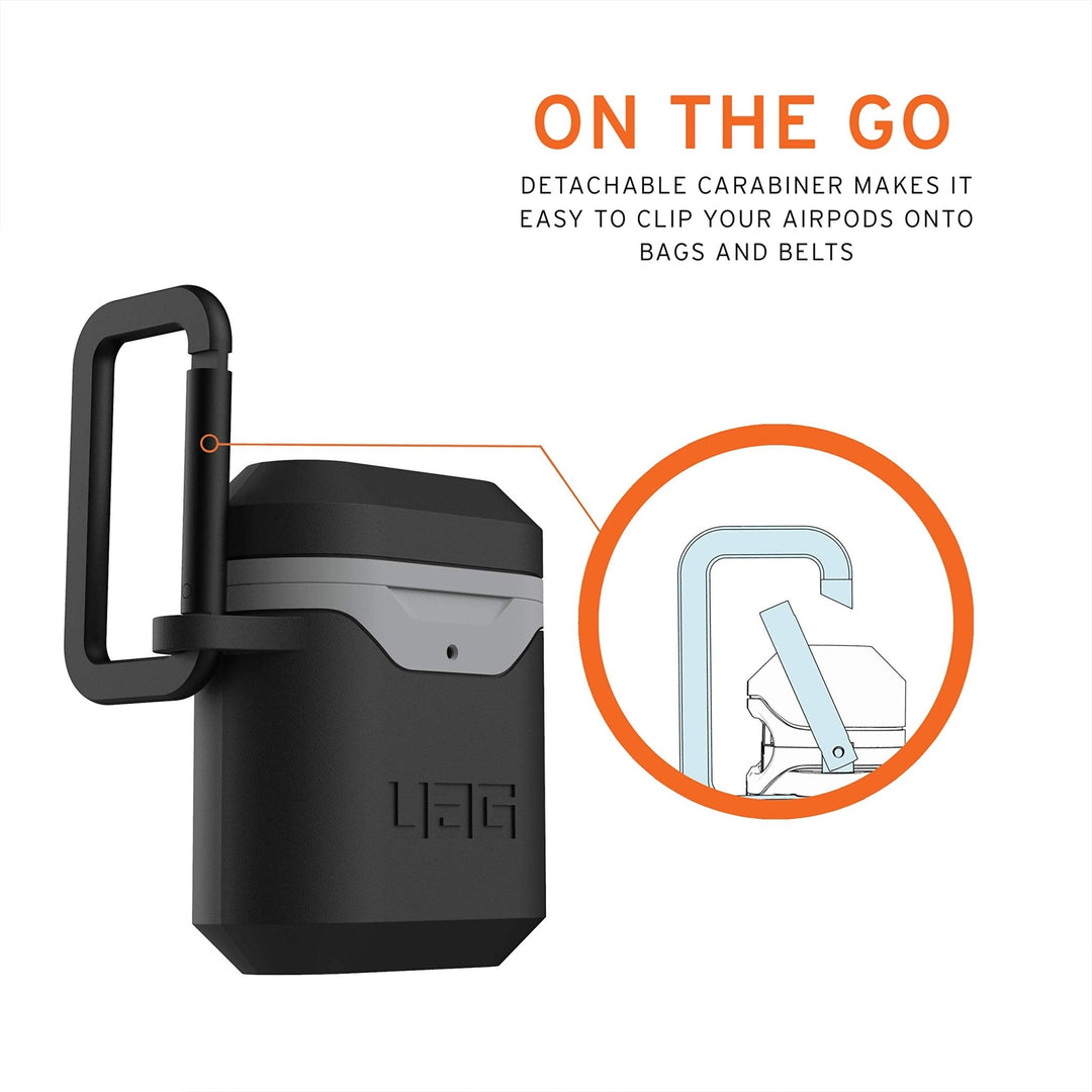 UAG AirPods Case with Carabiner - Mallard - DOKUTRONIX
