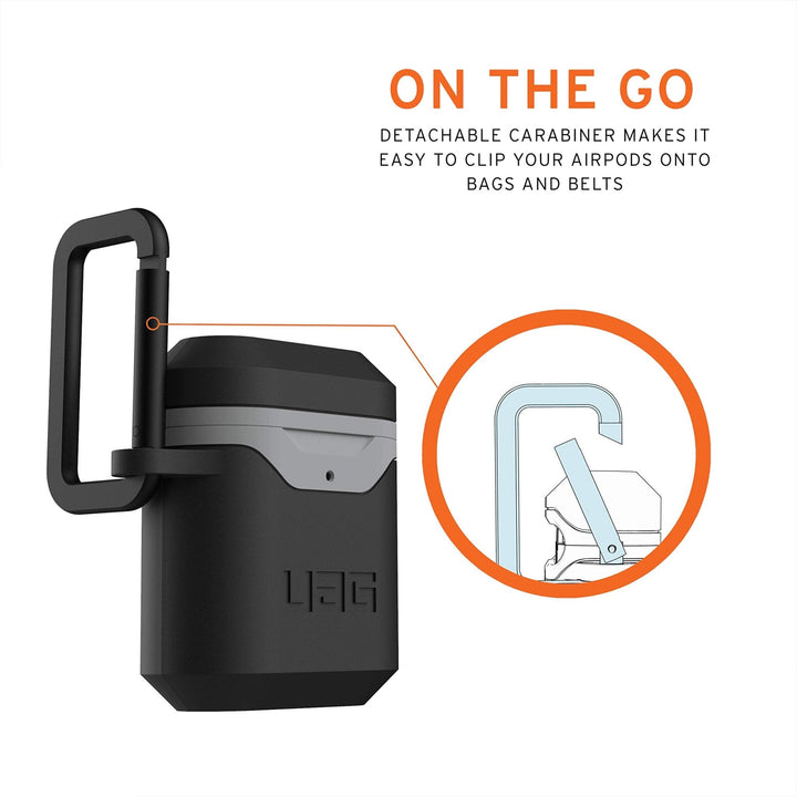 UAG AirPods Case with Carabiner - Mallard - DOKUTRONIX