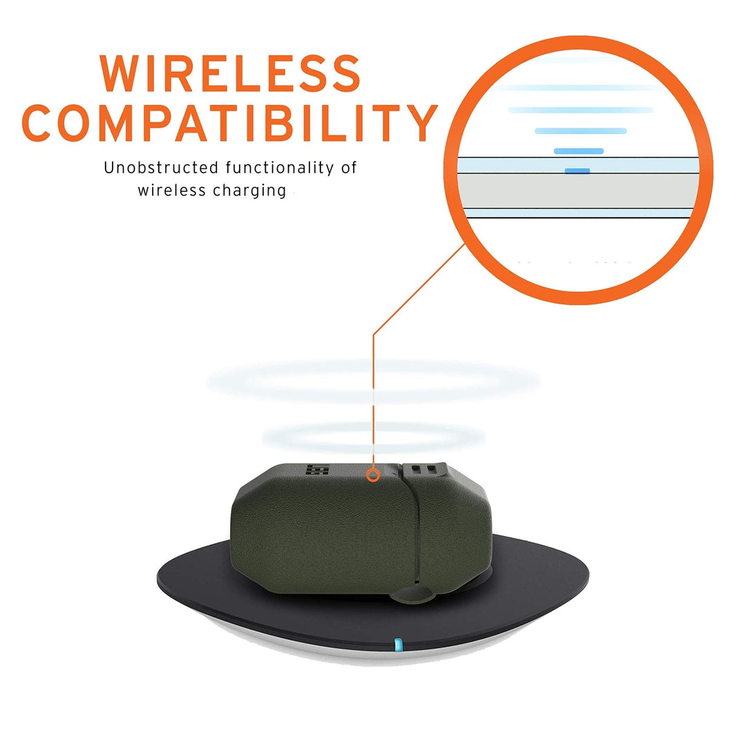 UAG AirPods Case with Carabiner - Mallard - DOKUTRONIX