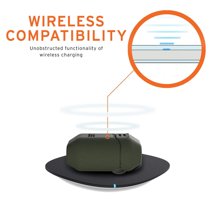 UAG AirPods Case with Carabiner - Mallard - DOKUTRONIX