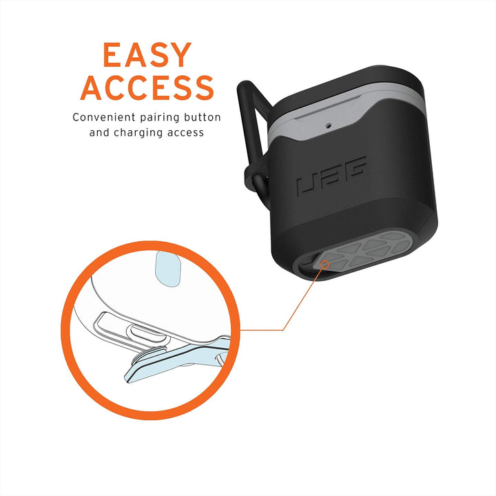 UAG AirPods Case with Carabiner - Mallard - DOKUTRONIX