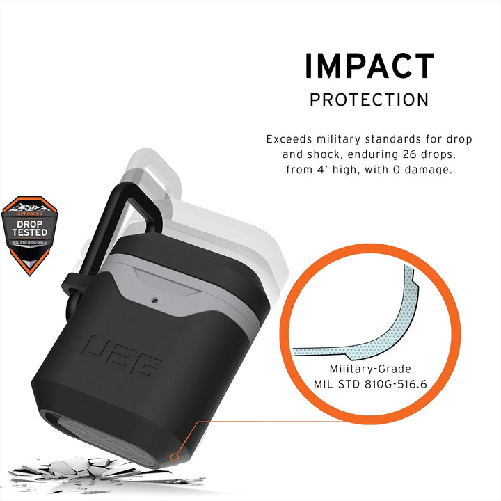 UAG AirPods Case with Carabiner - Mallard - DOKUTRONIX