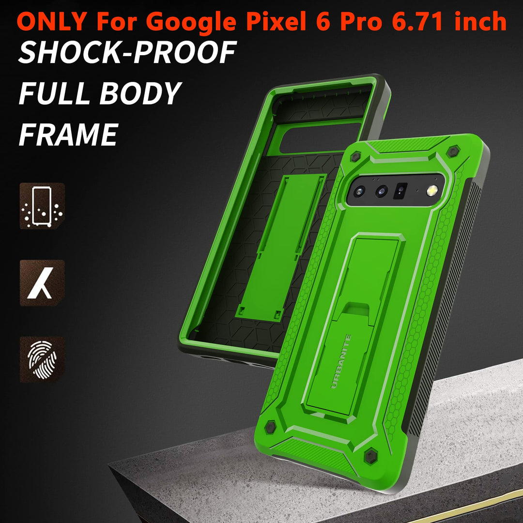 Pixel Pro Kickstand Case - Green - DOKUTRONIX