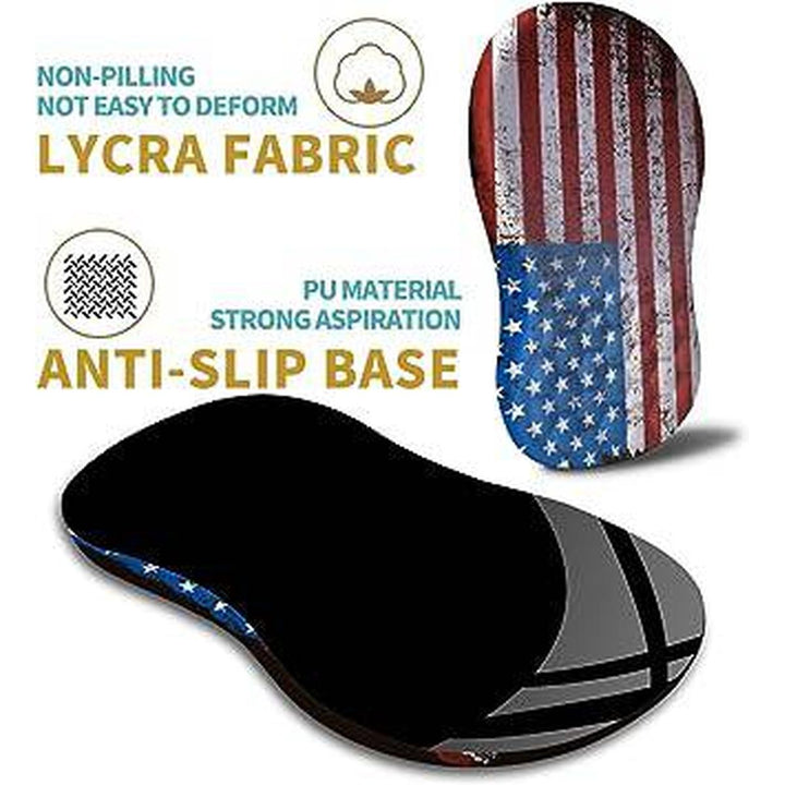 FlagFit Ergo Mouse Pad w/ Wrist Support - DOKUTRONIX