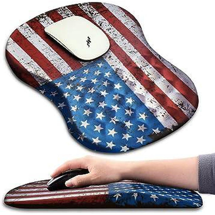 FlagFit Ergo Mouse Pad w/ Wrist Support - DOKUTRONIX