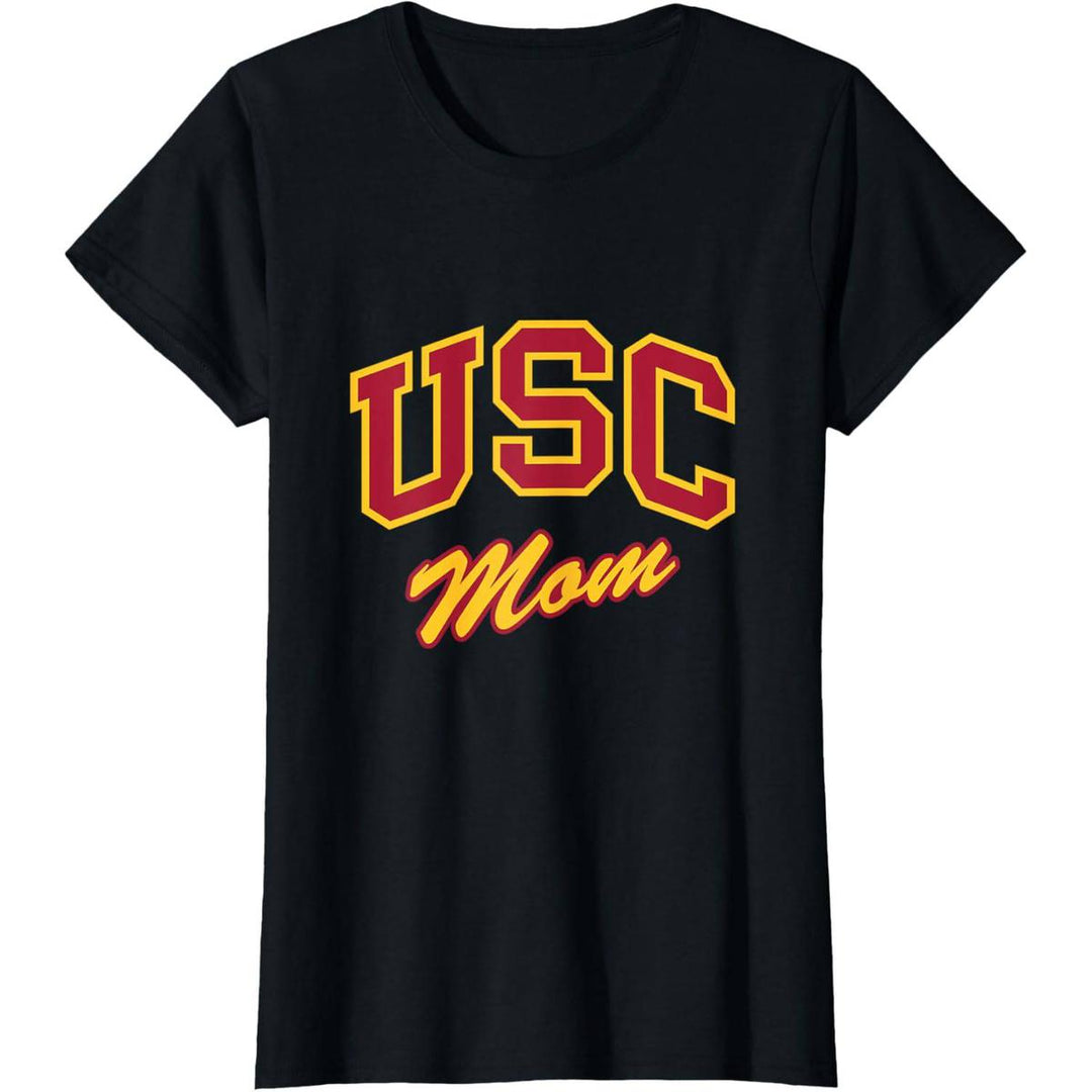 USC Retro Mom Tee - Classic Script Style - DOKUTRONIX
