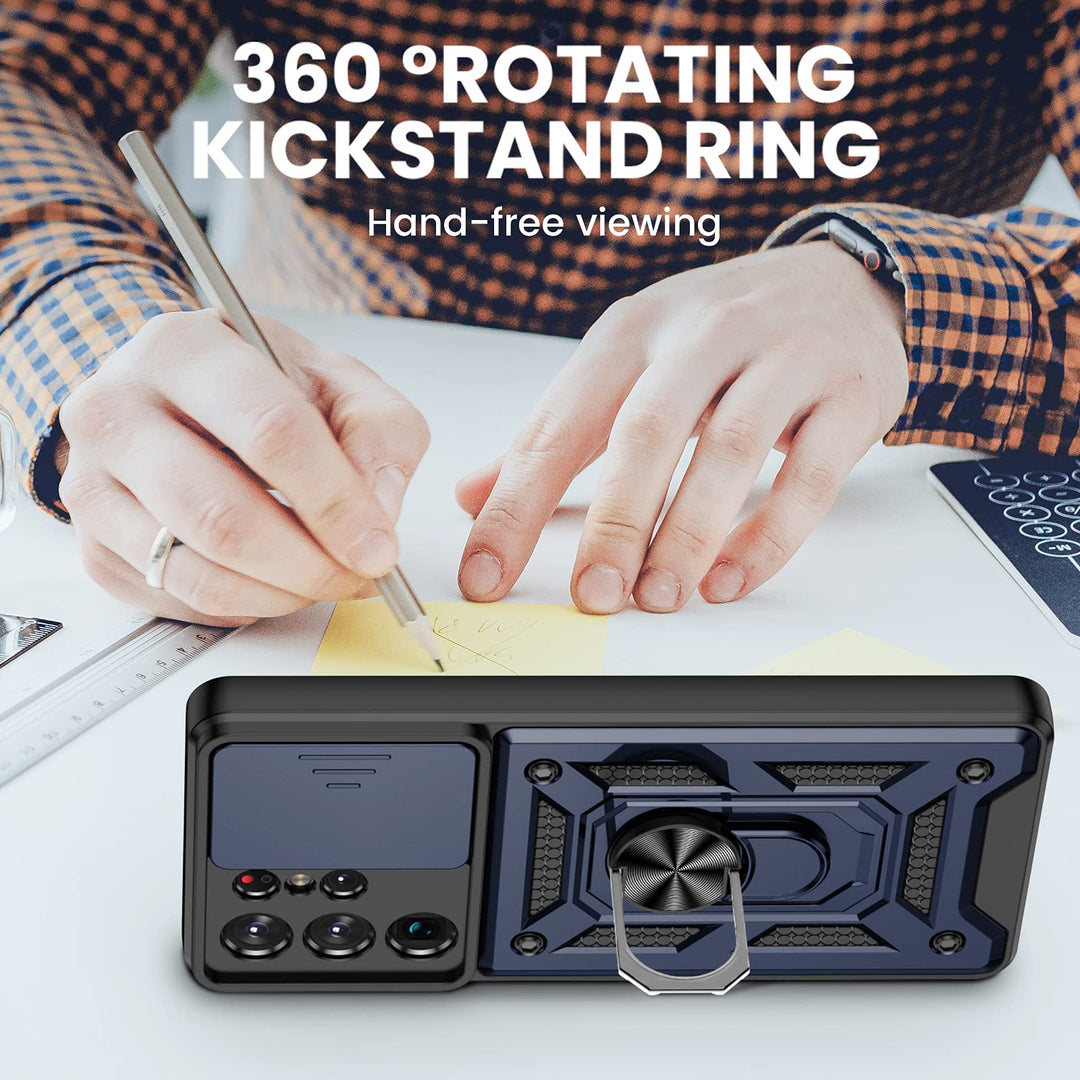 Galaxy S21 UltraSlide Case - Blue - DOKUTRONIX