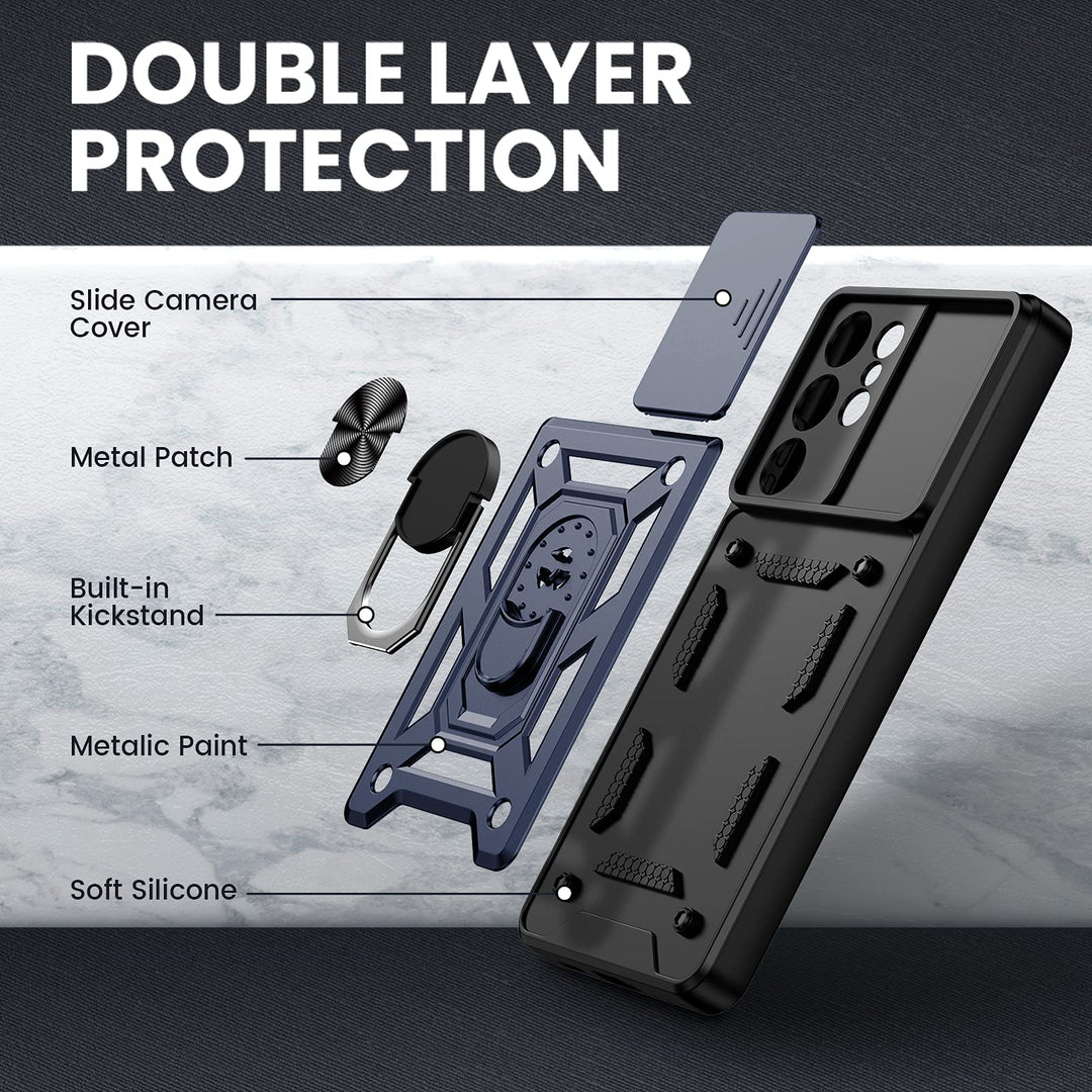 Galaxy S21 UltraSlide Case - Blue - DOKUTRONIX