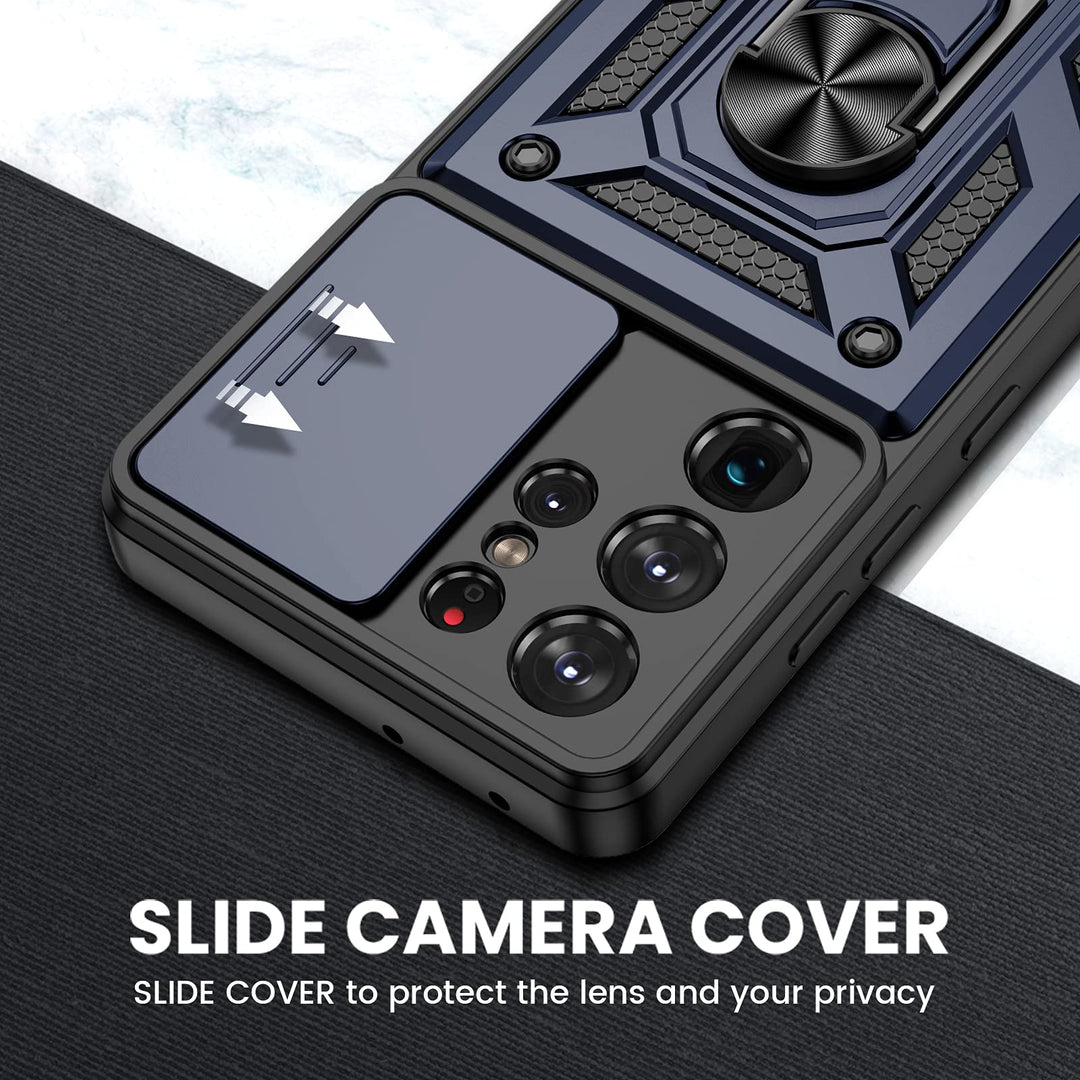 Galaxy S21 UltraSlide Case - Blue - DOKUTRONIX