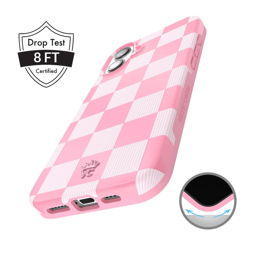 Velvet Caviar Checkered iPhone 16 Plus Case - DOKUTRONIX